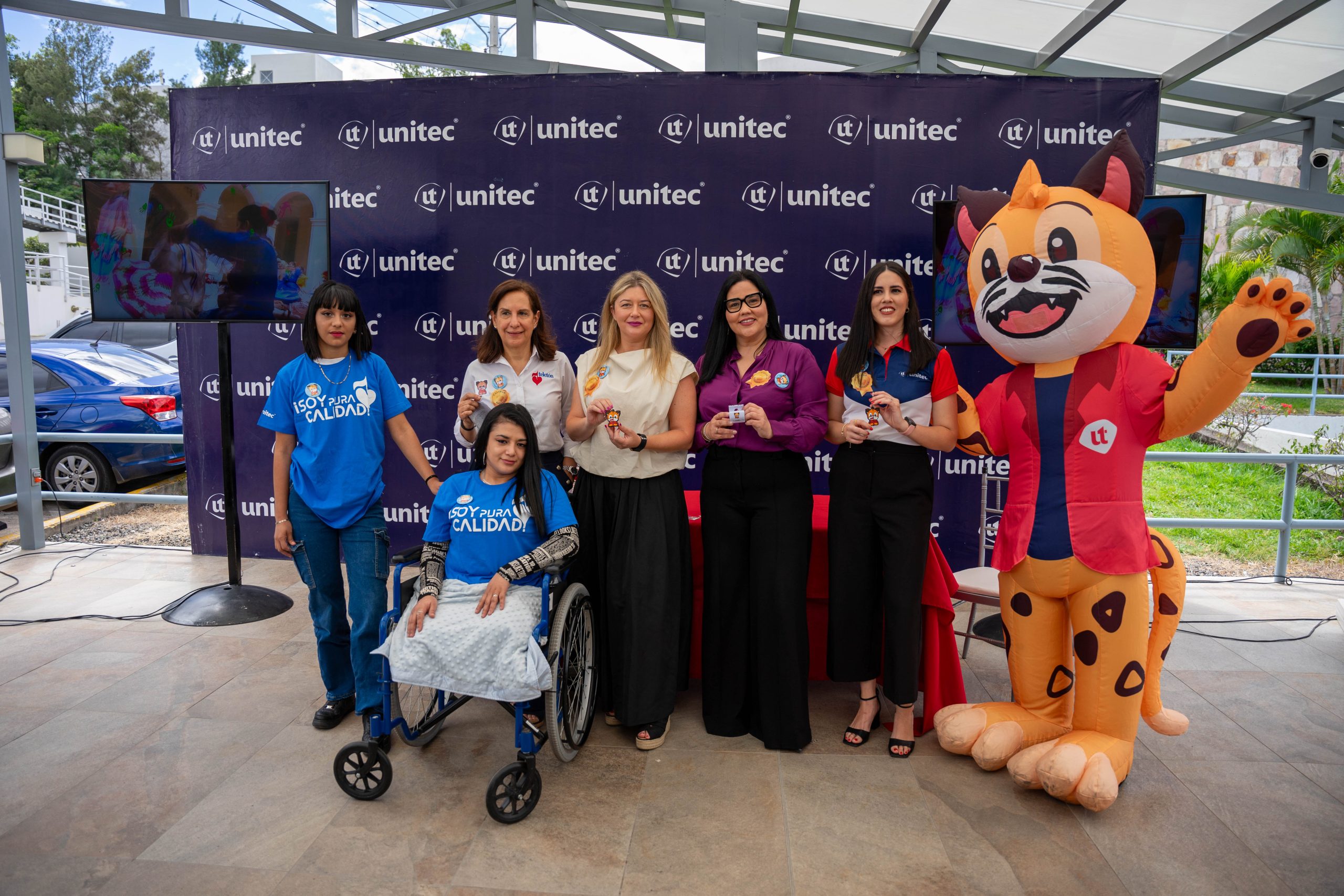 UNITEC se une a la Teletón 2024 con “Apoyá con Corazón Jaguar”